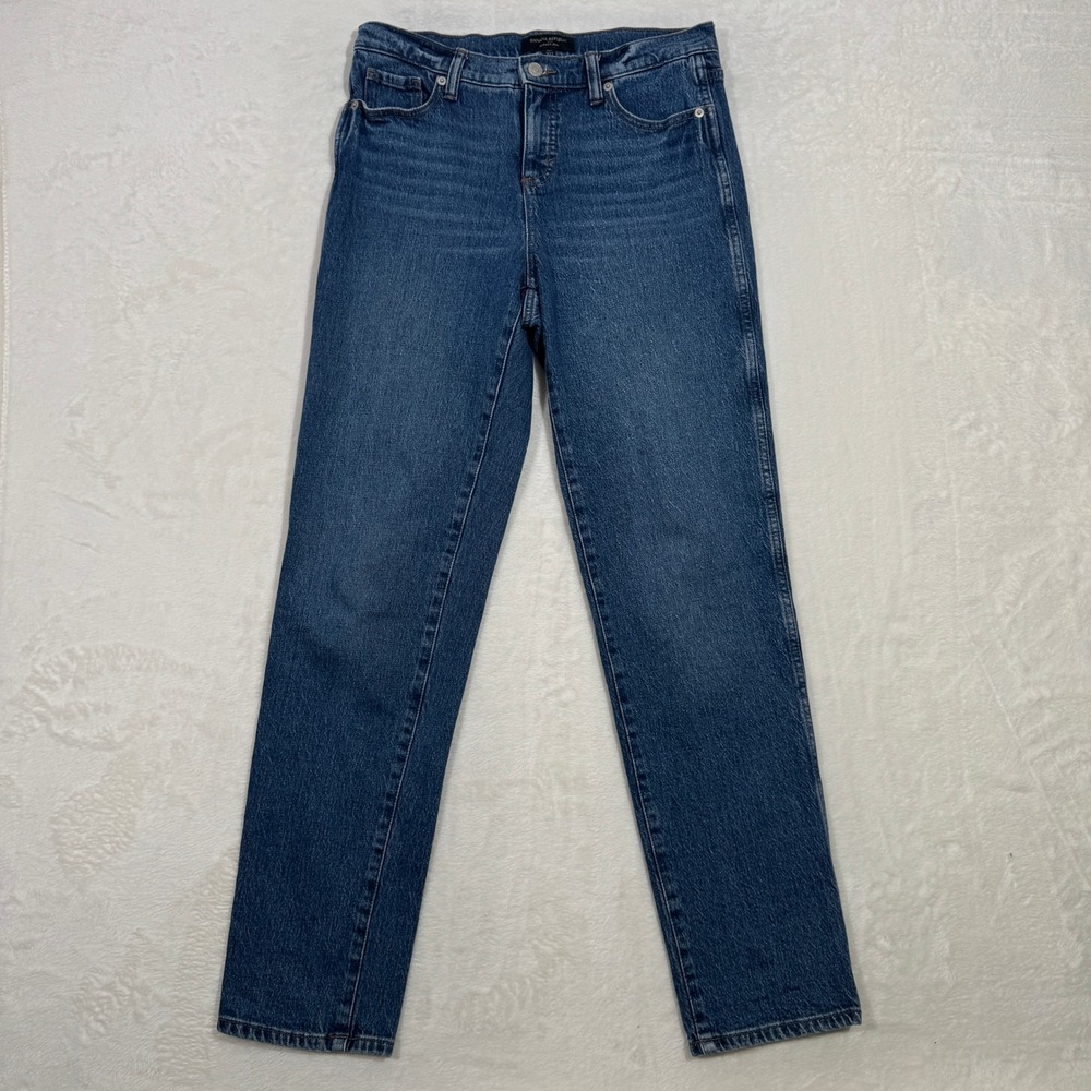 Banana Republic Jeans Womens 26/2 Blue Slouch Jean High Rise Straight Tall 11736